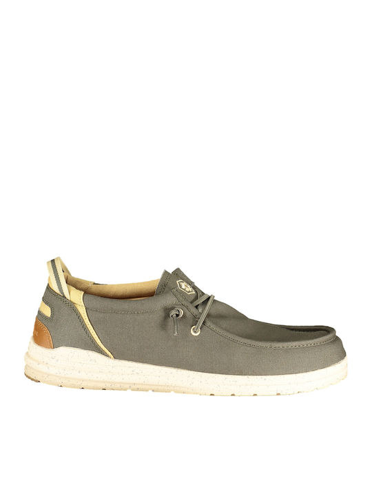 Men's Moccasins in Green Colour