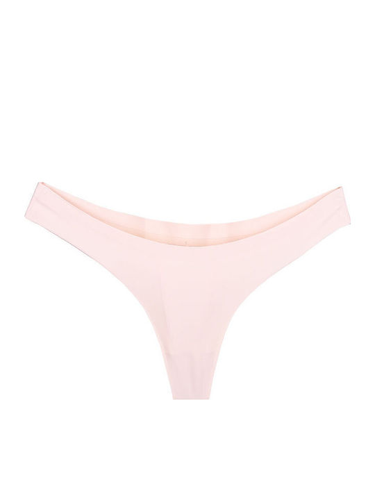 Rosa Junio String χωρίς Ραφές Μπεζ