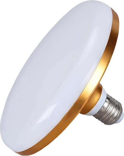 Avizar Rundes LED-Lichtpanel 6W 83×83mm Ultra-Dünnes Design Goldweiß