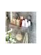 TnS Wall-Mounted With Sticker 30x10cm Silver