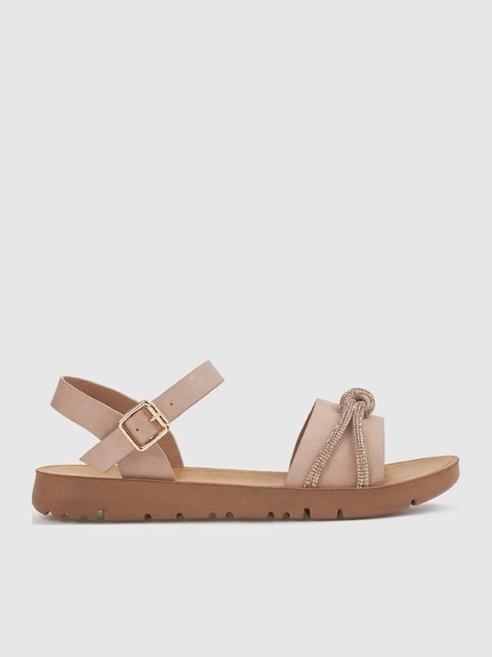 Verde Women's Flat Sandals Beige