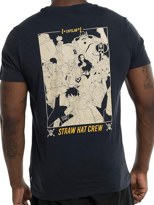Capslab One Piece T-shirt Straw Hats Egghead
