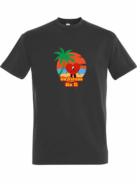 Tricou Unisex Bad Bunny Un Verano Sin Ti Gri În...