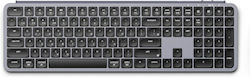 B6 Pro Wireless Bluetooth Keyboard Greek Gray