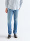 Ανδρικό Παντελόνι Τζιν Regular Straight Fit Harbor Blue