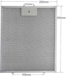 Bosch Метален Филтър 29.5x35см Bosch Метален Филтър 29.5x35см