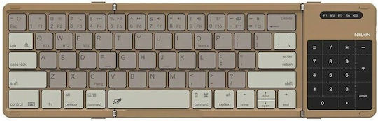 Nillkin Cube Pocket Ασύρματο Bluetooth Αριθμητικό Πληκτρολόγιο Khaki