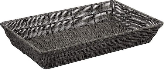 Espiel Καλάθι Αποθήκευσης Rattan Γκρι 53x32.5x9cm 2τμχ Espiel Καλάθι Αποθήκευσης Rattan Γκρι 53x32.5x9cm 2τμχ