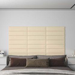 vidaXL vidaXL Stoff-Kopfstütze für Betten Beige...