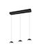 Trio Lighting Κρεμαστό Φωτιστικό Ασημί