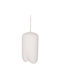 HomeMarkt White Ceiling Light with E27 Socket 35x35cm