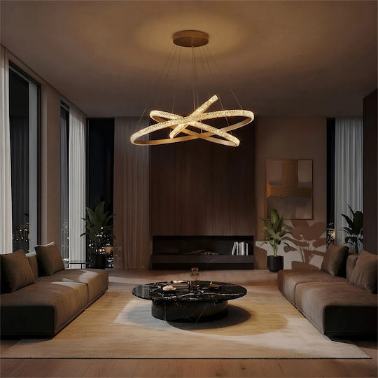 kelvo Diamond LED Κρεμαστό Φωτιστικό Λευκό 80x80x80εκ. kelvo Diamond LED Κρεμαστό Φωτιστικό Λευκό 80x80x80εκ.