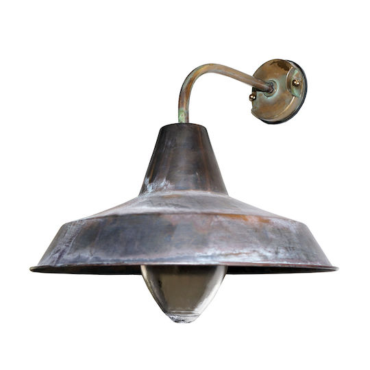 DITS Lighting Стенни Външни Осветителни Тела със Сенник 38x38см