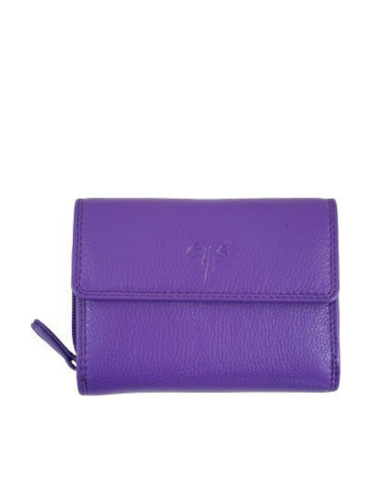 Kion Klein Leder Damenbrieftasche Flieder