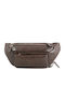 Men's Leather Bum Bag Brown