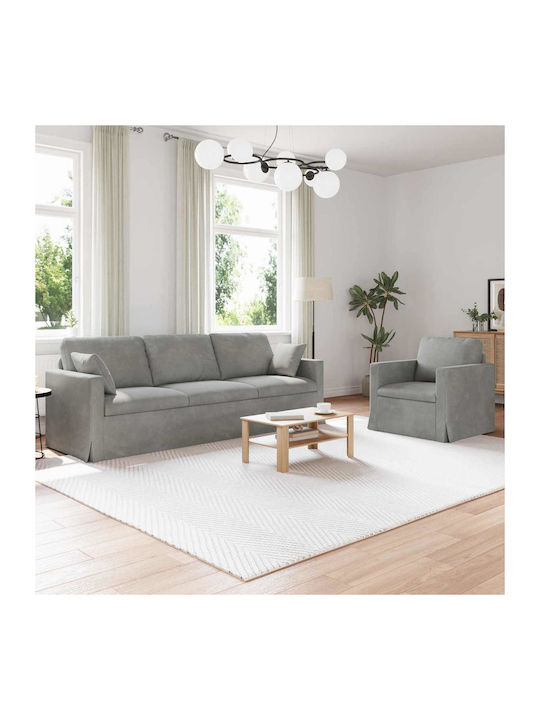 Set Mobilă Living Scaun Cu 3 Locuri și Fotoliu