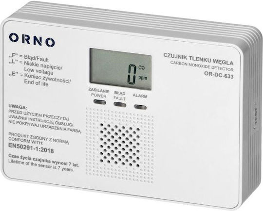 Orno Autonomer Kohlenmonoxid-Detektor