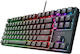 Trust 25724 Gaming Μηχανικό Πληκτρολόγιο Tenkeyless με Huano Brown διακόπτες και RGB φωτισμό (Αγγλικό US)