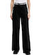 Damen Stoffhose Schwarz