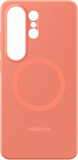 Samsung Magnet Silicone Coral Back Cover (Samsung S26u)