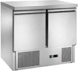 Costos Ανοξείδωτο Ψυγείο Πάγκος 275lt με Συρτάρι και Ψυκτικό Μηχάνημα Π91xΒ70xΥ87cm