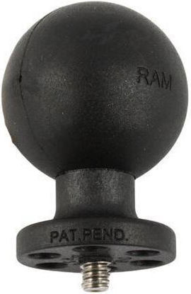 Adaptor Ram Ball Ram Mounts 1/4"-20 Cu Șurub Filetat Pentru Camere de Acțiune Mărimea C Multicolor