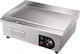 Costos Ηλεκτρικό Πλατώ Ψησίματος Χρωμίου 55x45x23cm 3kW με Λεία Πλάκα