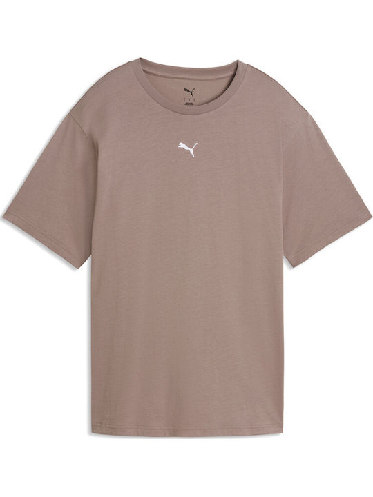 PUMA Essentials Women's Athletic T-shirt Brown