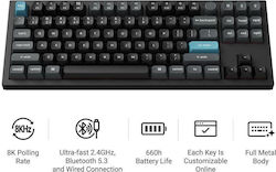 Keychron Q3 Ultra 8K Q3U-M3 Ασύρματο Gaming Μηχ...