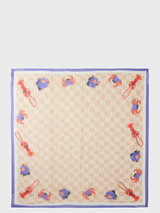 Karl Lagerfeld Women's Multicolour Scarf