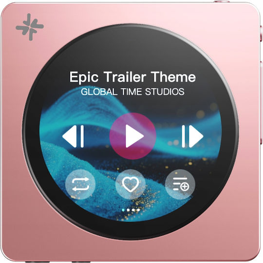 FiiO Snowsky DISC Portable Hi-Res Music Player with Bluetooth 5.4 LDAC, Wi-Fi, USB DAC & Coaxial Output, Pink