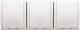 Simon Aquarius Triple Hermetic Socket U Ip54 Screened Track Transparent Flap Aqgz1-3z/11