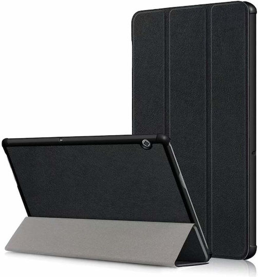 Flip Cover Durabilă Neagră (Huawei Mediapad T5 10.1 2018 W09/w19/l03/l09)