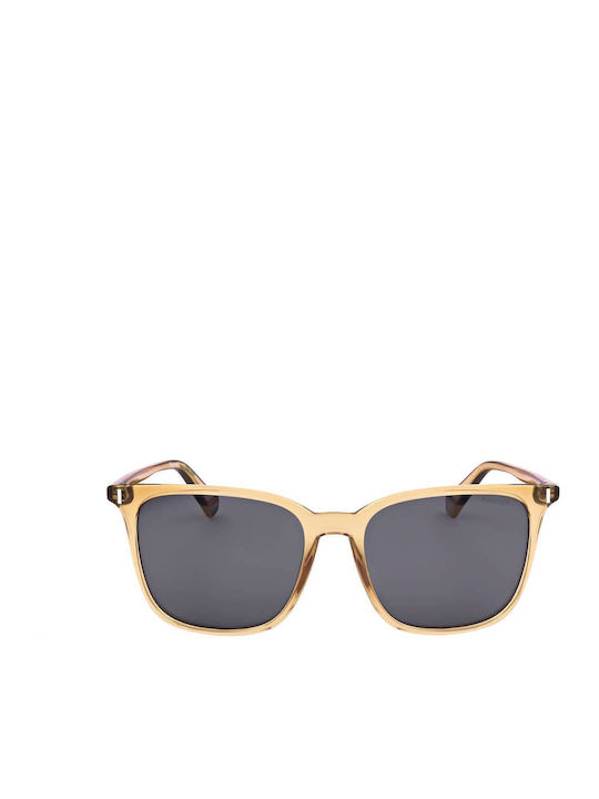 Polaroid Unisex Sunglasses with Gold Frame and ...