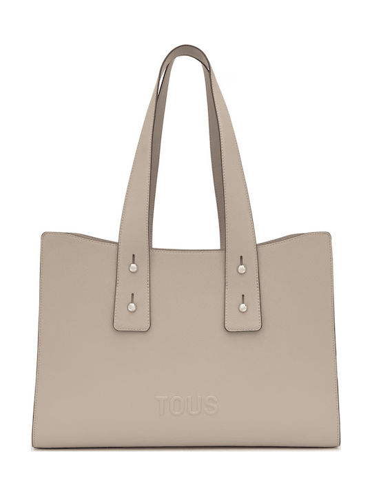 Tous Topo Damen Schultertasche Grau