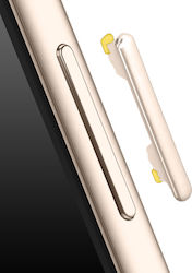 Clappio Replacement Side Volume Button Compatible Galaxy A53 Orange