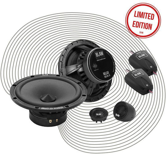 Blam 165RS LE Σετ Ηχεία Αυτοκινήτου 6.5" με 75W RMS (2 Δρόμων)