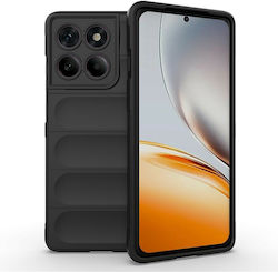 Amorus Black Silicone Back Cover (Motorola Edge 60 Pro)