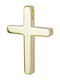 Kiriakos Gofas Men's 14K Gold Double Sided Cross Without Chain