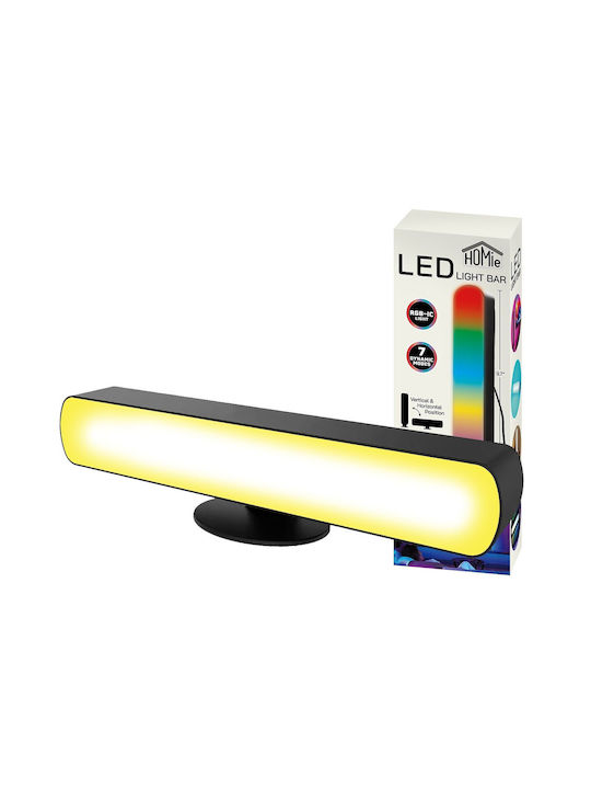 HOMie Διακοσμητικό Φωτιστικό LED RGB Μπάρα 24.5x4x3.5εκ.