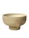 Marhome Keramischer Beiger Pflanzentopf mit Gestell 21x21x12cm