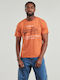 Heritage T-Shirt Rost Orange Marl