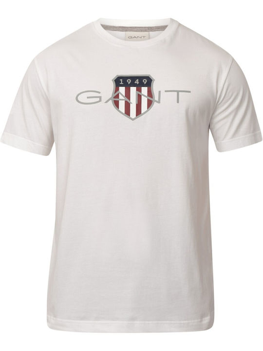 Gant Archive Shield T-Shirt Weiß