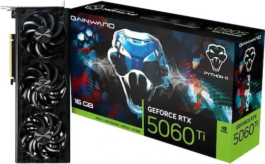 Gainward GeForce RTX 5060 Ti 16GB GDDR7 Python III V1 Graphics Card