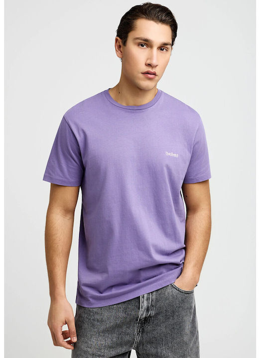Funky Buddha Basic T-shirt Dusty Lavender FBM01...