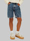 Kids Denim Blue Shorts Bermuda