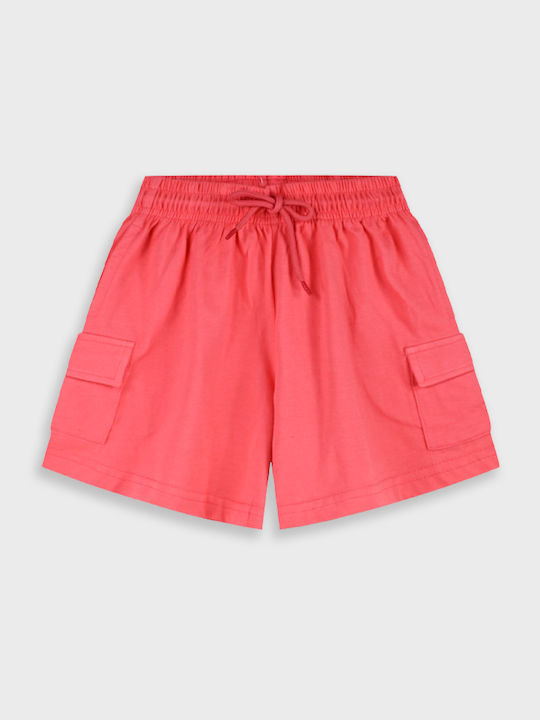 Energiers Kids Shorts Bermudas Fabric Coral