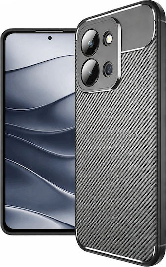 Ancus Back Cover Σιλικόνης Μαύρο (Xiaomi Redmi 15c)
