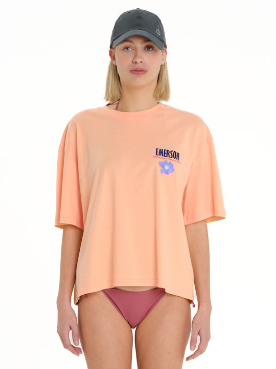 Emerson Γυναικείο Αθλητικό T-shirt Floral Πορτο...
