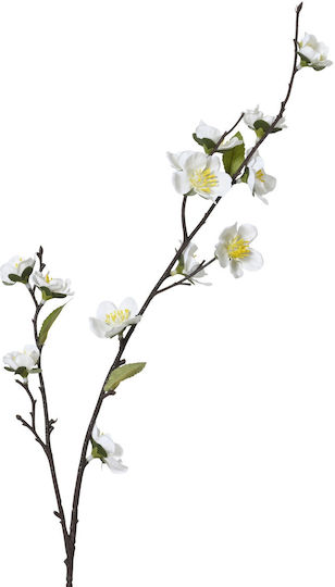 Katoikonhome Kirschen Dekorative Künstliche Blume 70 cm Weiße